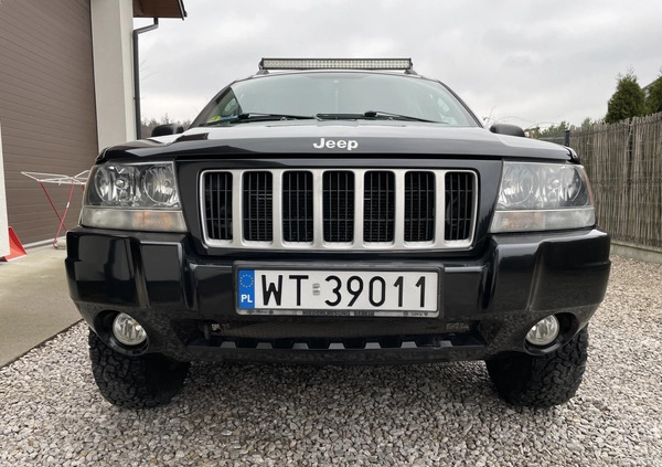 Jeep Grand Cherokee cena 20500 przebieg: 221000, rok produkcji 2004 z Warszawa małe 121